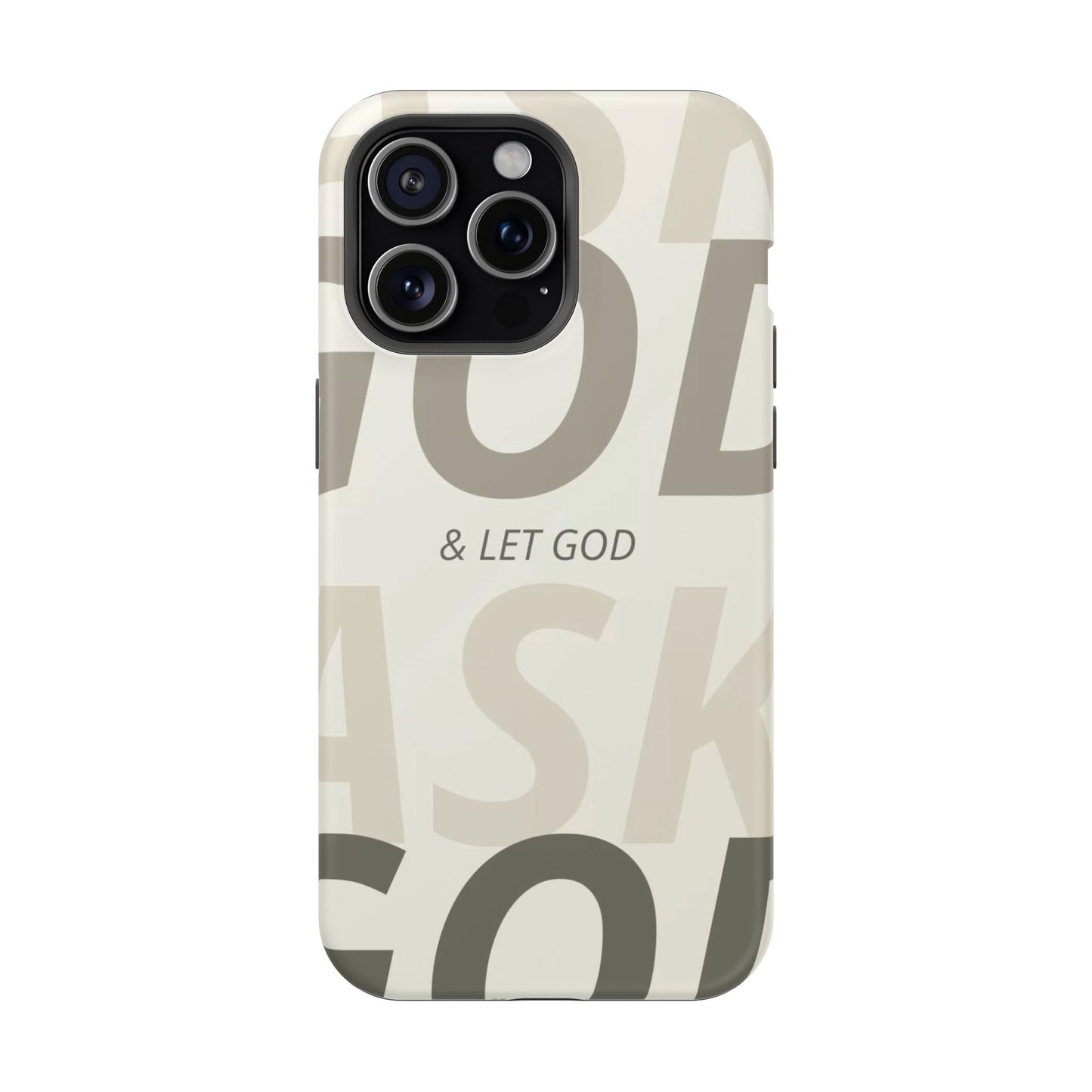 Protective iPhone Case — "Fold & Let God" Magnetic Impact-Resistant Phone Cover