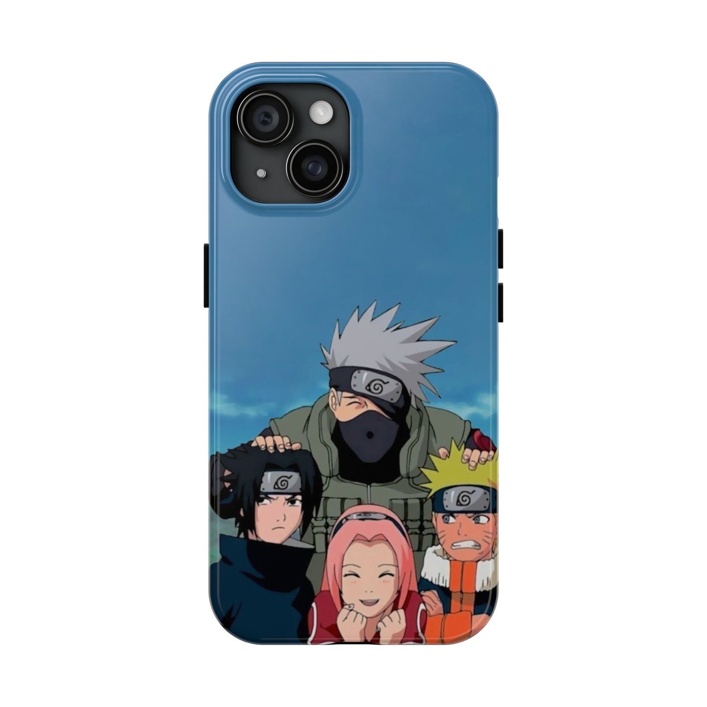 Anime Team Portrait Tough Phone Case — Cute Group Shield Design