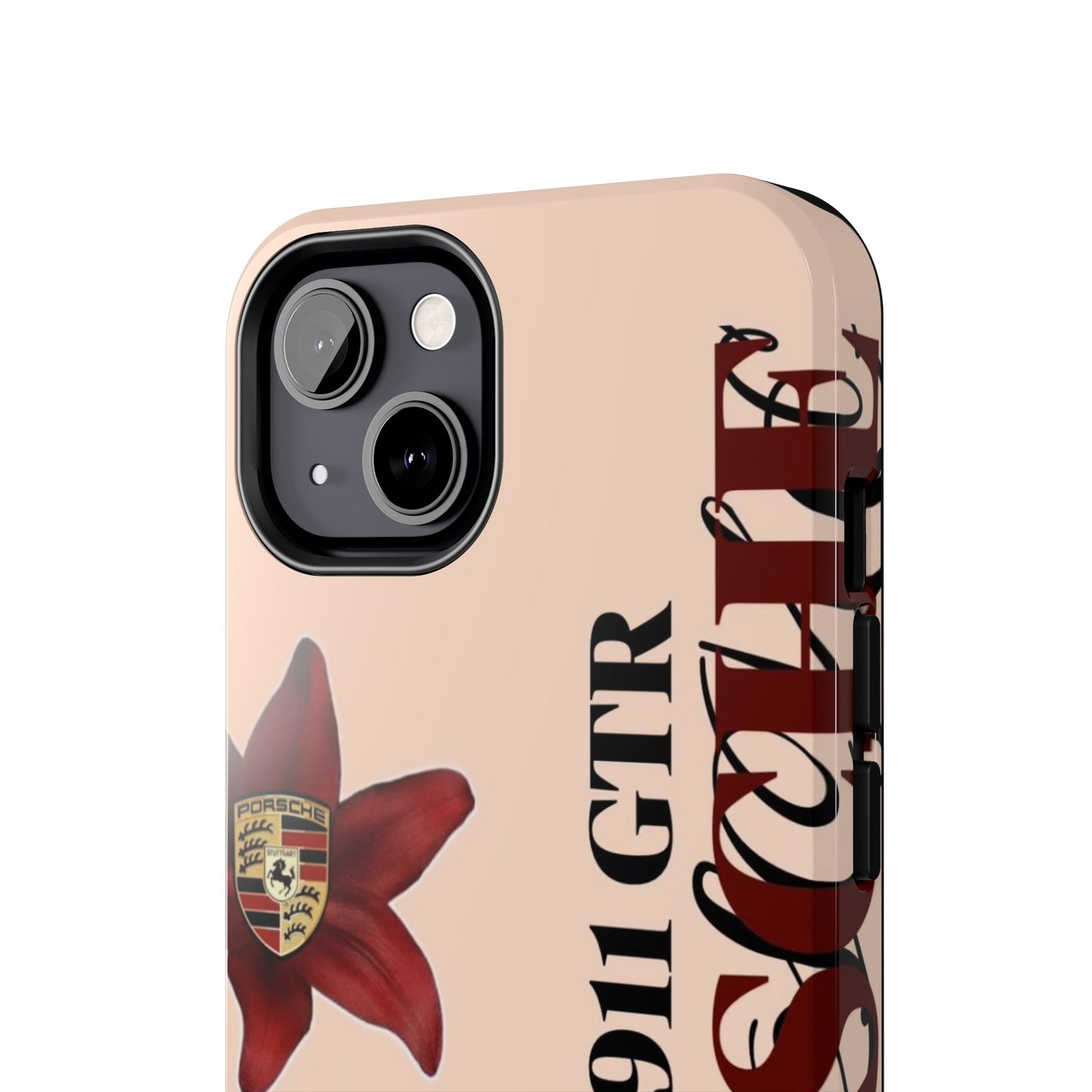 Porsche 911 GT-R Red Orchid Tough Phone Case — Sports Car Protective Cover