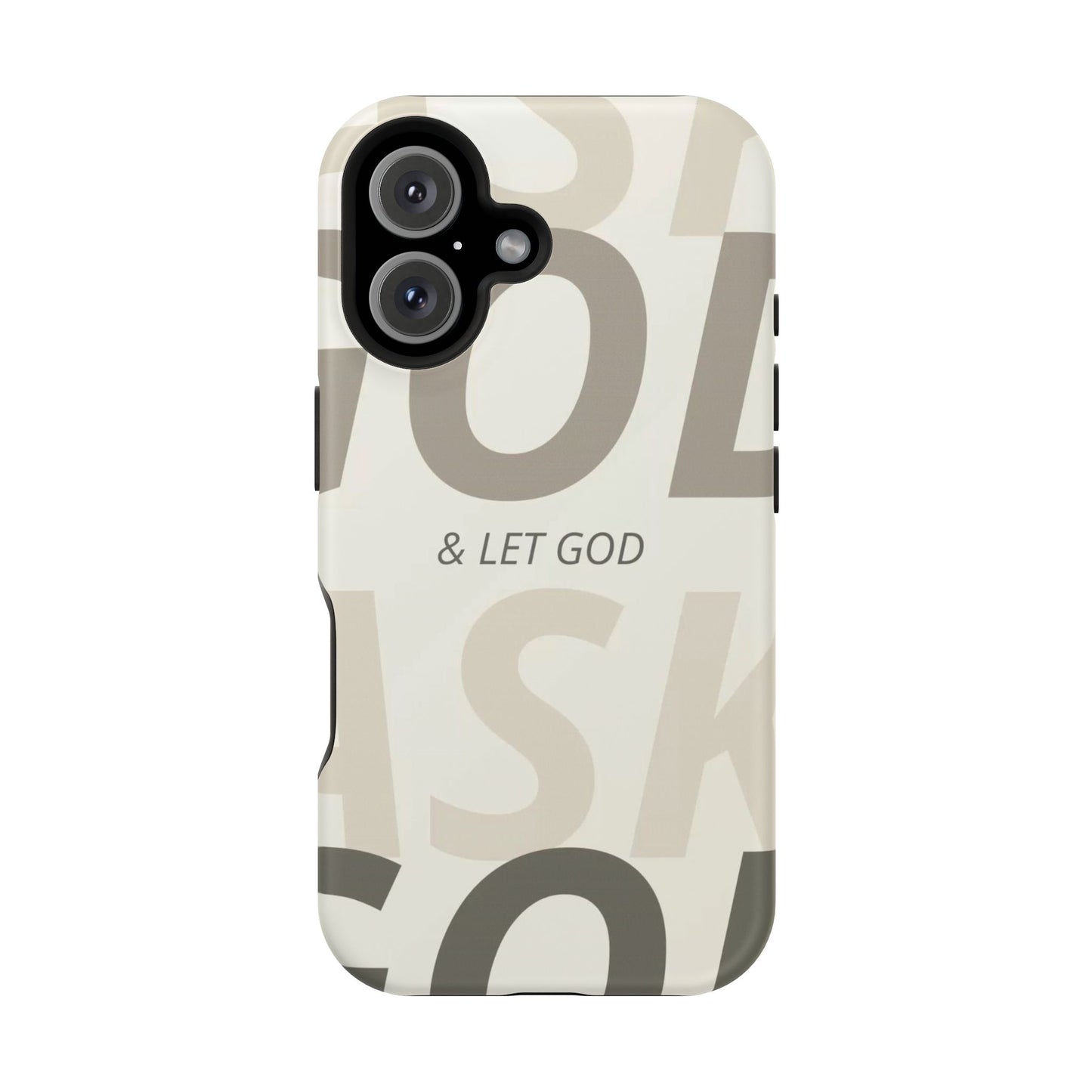 Protective iPhone Case — "Fold & Let God" Magnetic Impact-Resistant Phone Cover