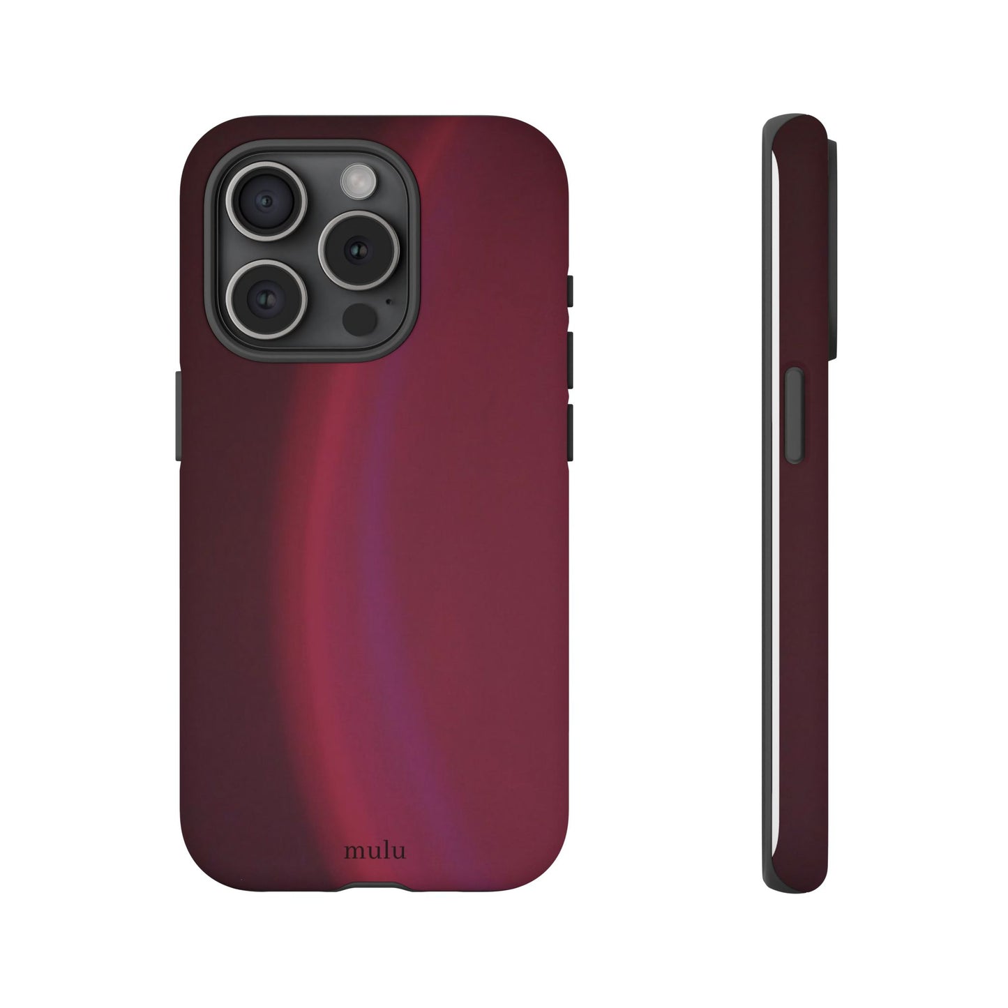 Maroon Gradient Phone Case - Tough Protective iPhone Cover