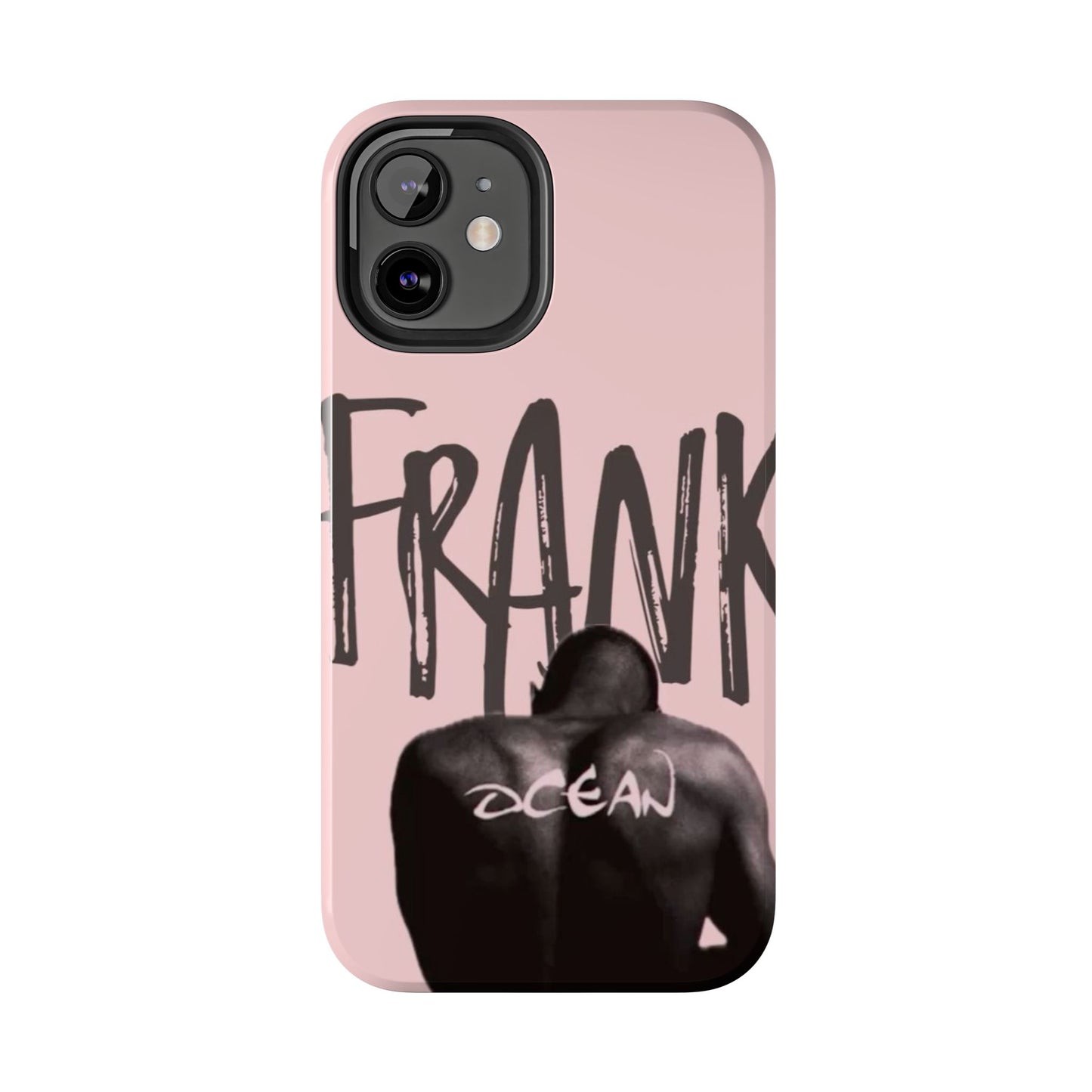 Frank Ocean Tough Phone Case — Pink Back Silhouette Design