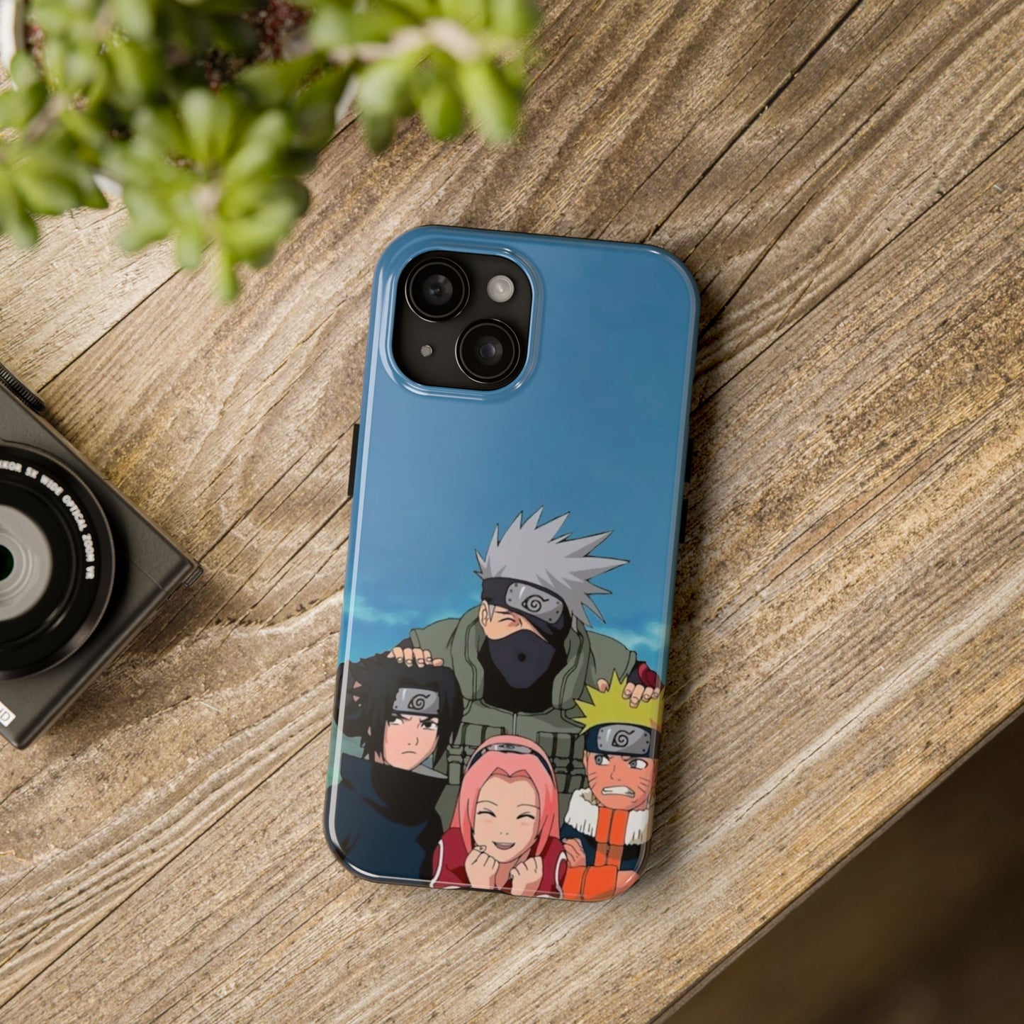Anime Team Portrait Tough Phone Case — Cute Group Shield Design
