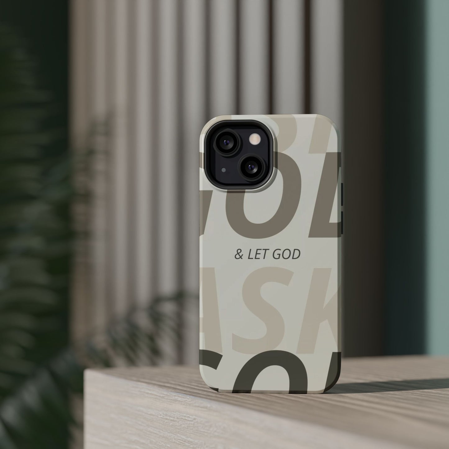 Protective iPhone Case — "Fold & Let God" Magnetic Impact-Resistant Phone Cover