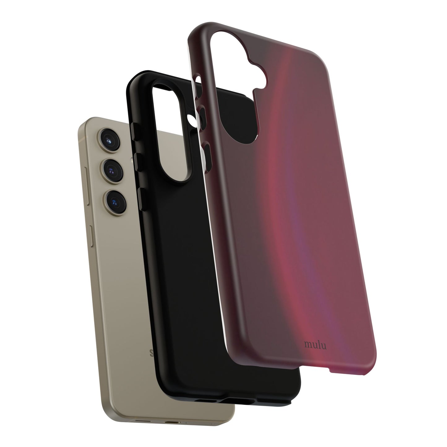 Maroon Gradient Phone Case - Tough Protective iPhone Cover
