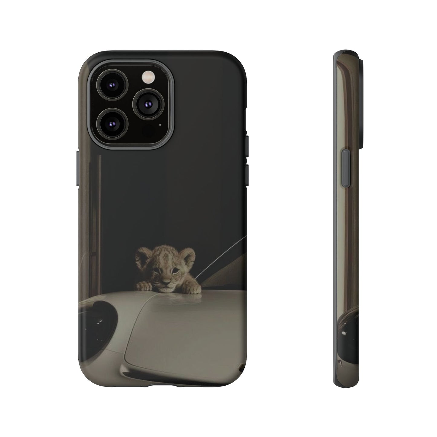 Lion Cub Phone Case — Tough Protective iPhone Cover