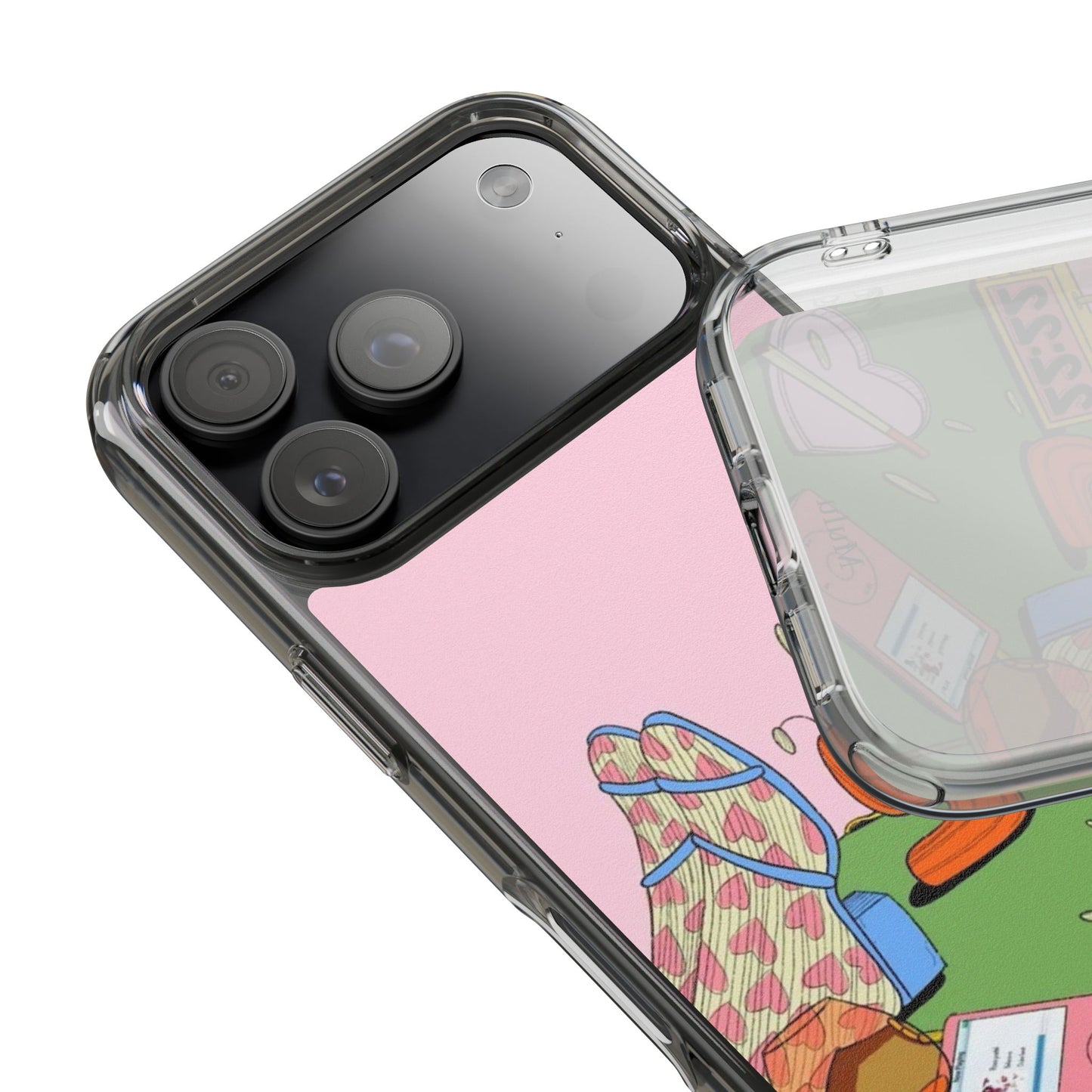 Clear Impact-Resistant Cases