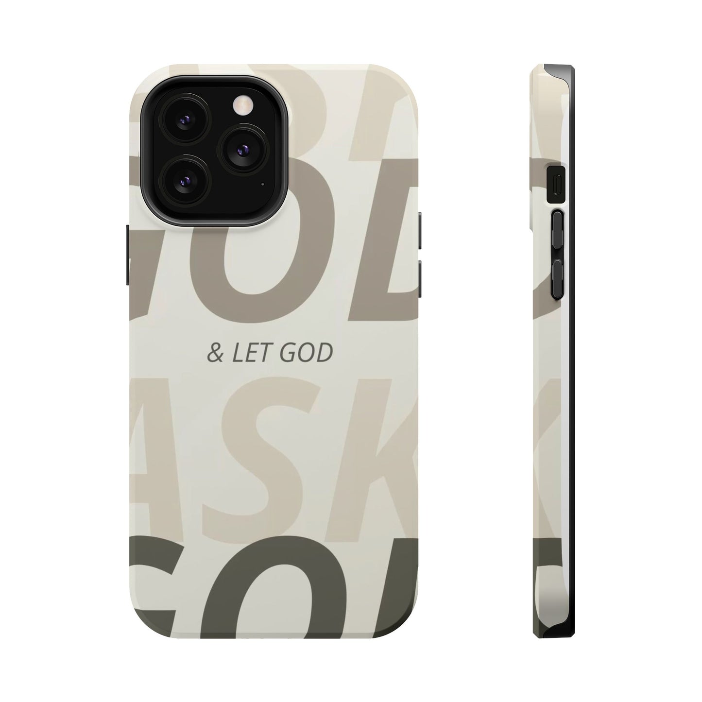 Protective iPhone Case — "Fold & Let God" Magnetic Impact-Resistant Phone Cover