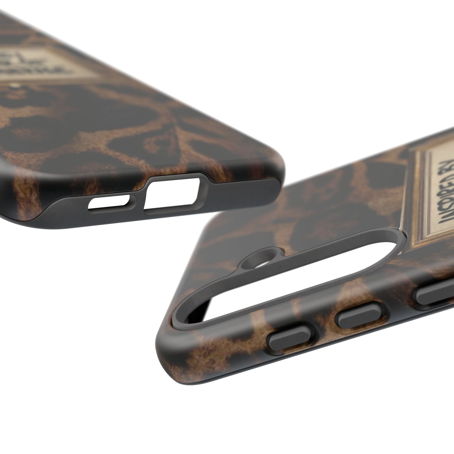 Leopard 'Inspired by the Fear of Being Average' Phone Case