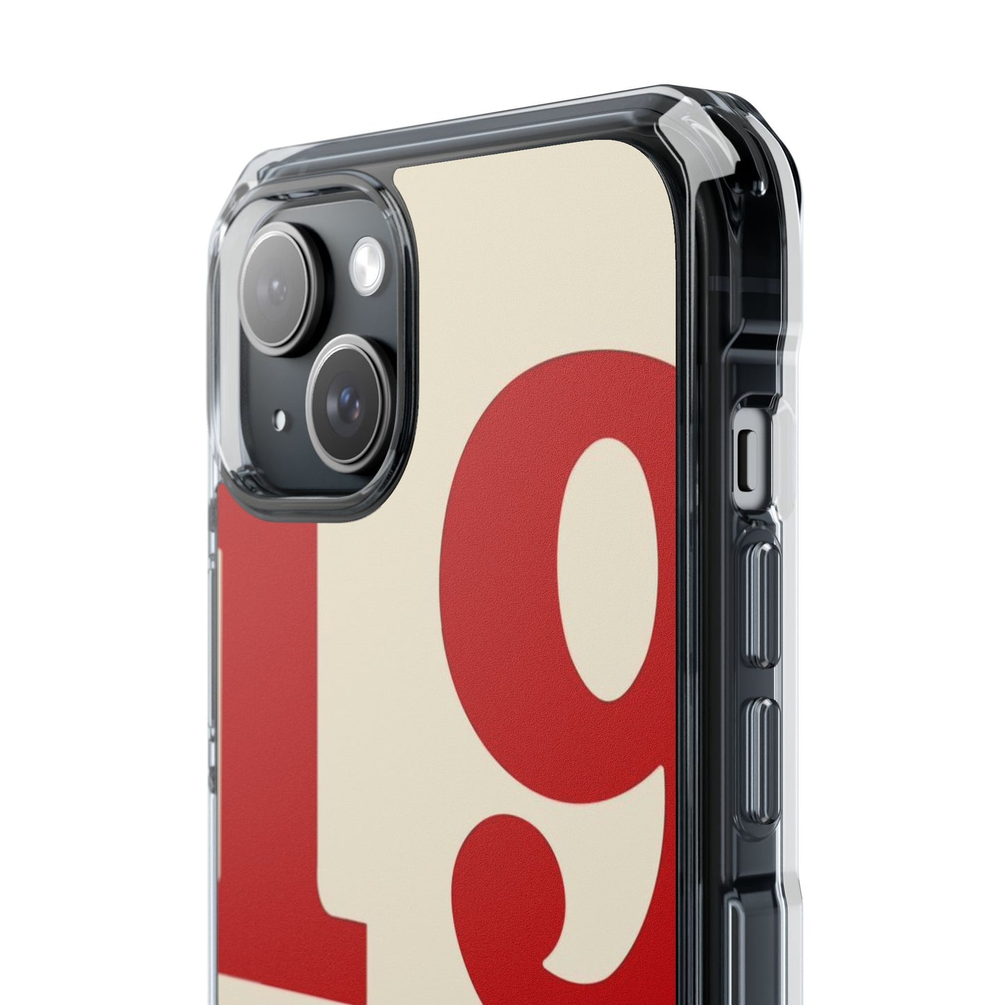 1999 Retro Number Clear Magnetic Phone Case