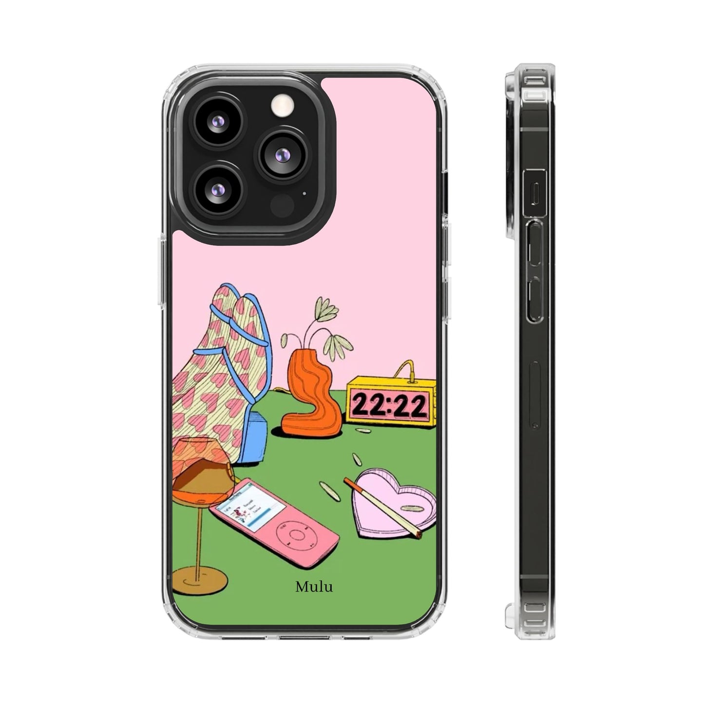 Clear Impact-Resistant Cases