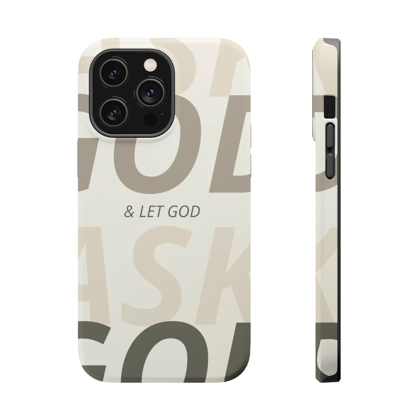 Protective iPhone Case — "Fold & Let God" Magnetic Impact-Resistant Phone Cover