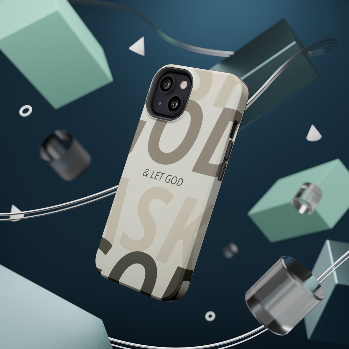 Protective iPhone Case — "Fold & Let God" Magnetic Impact-Resistant Phone Cover