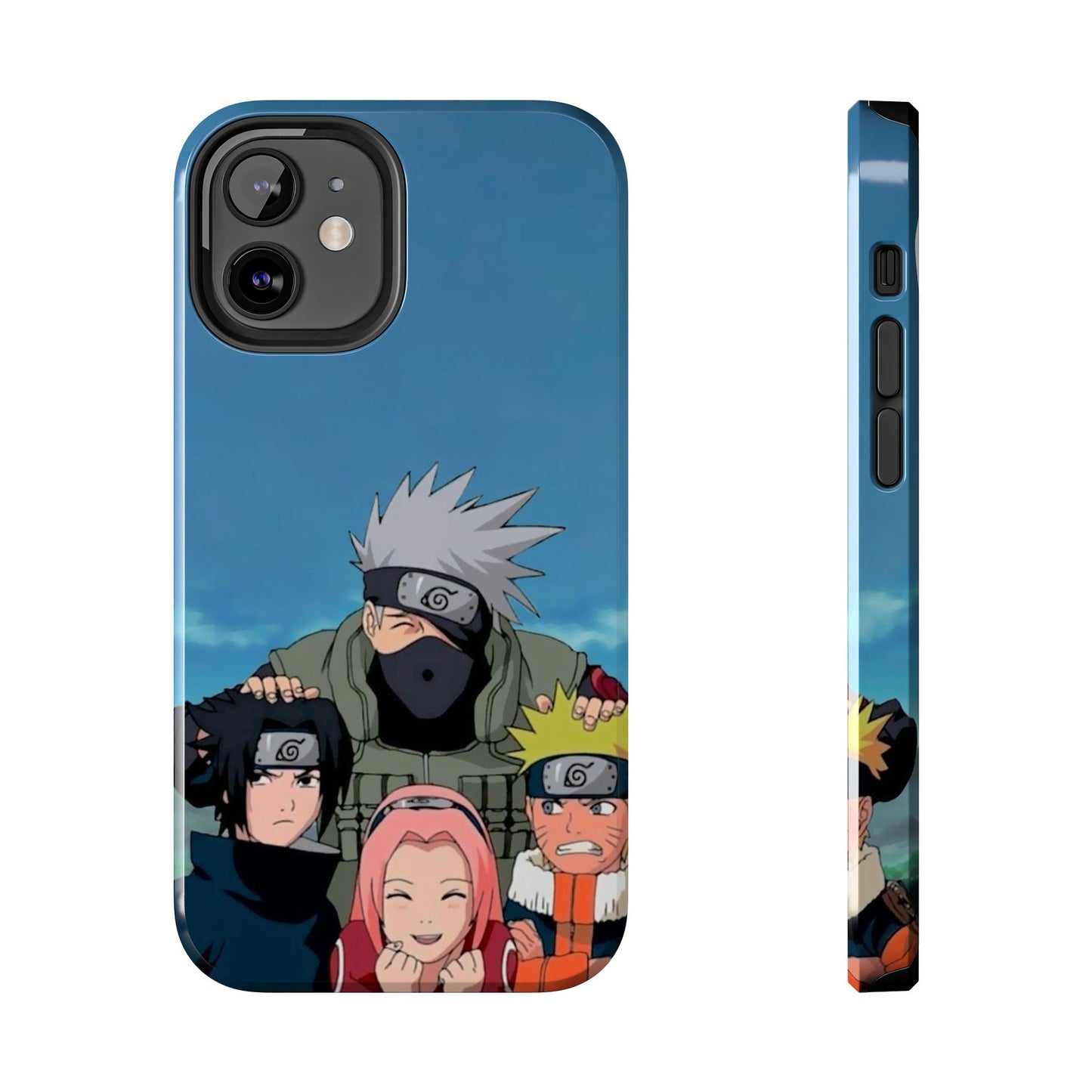 Anime Team Portrait Tough Phone Case — Cute Group Shield Design