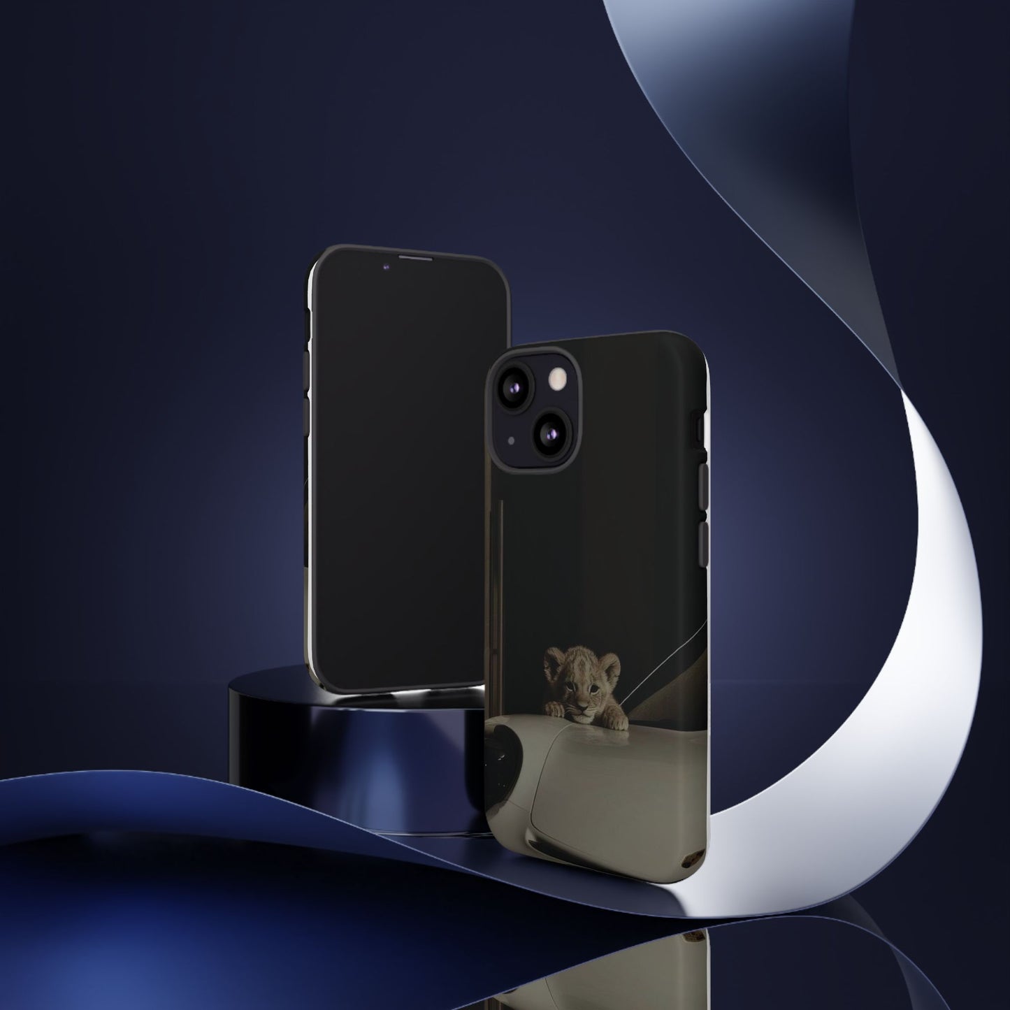 Lion Cub Phone Case — Tough Protective iPhone Cover