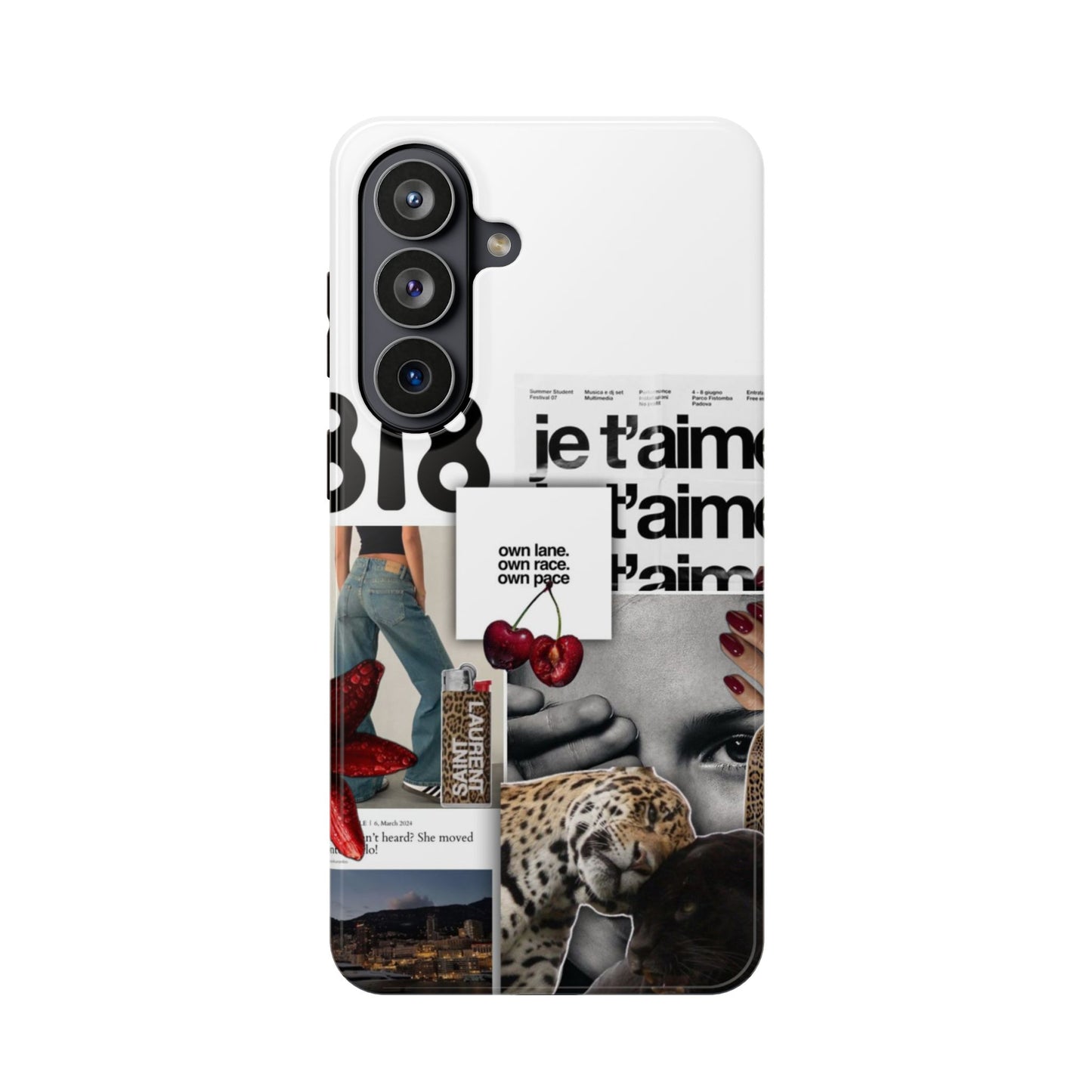 Collage 'Je t’aime' Magnetic Impact-Resistant Phone Case
