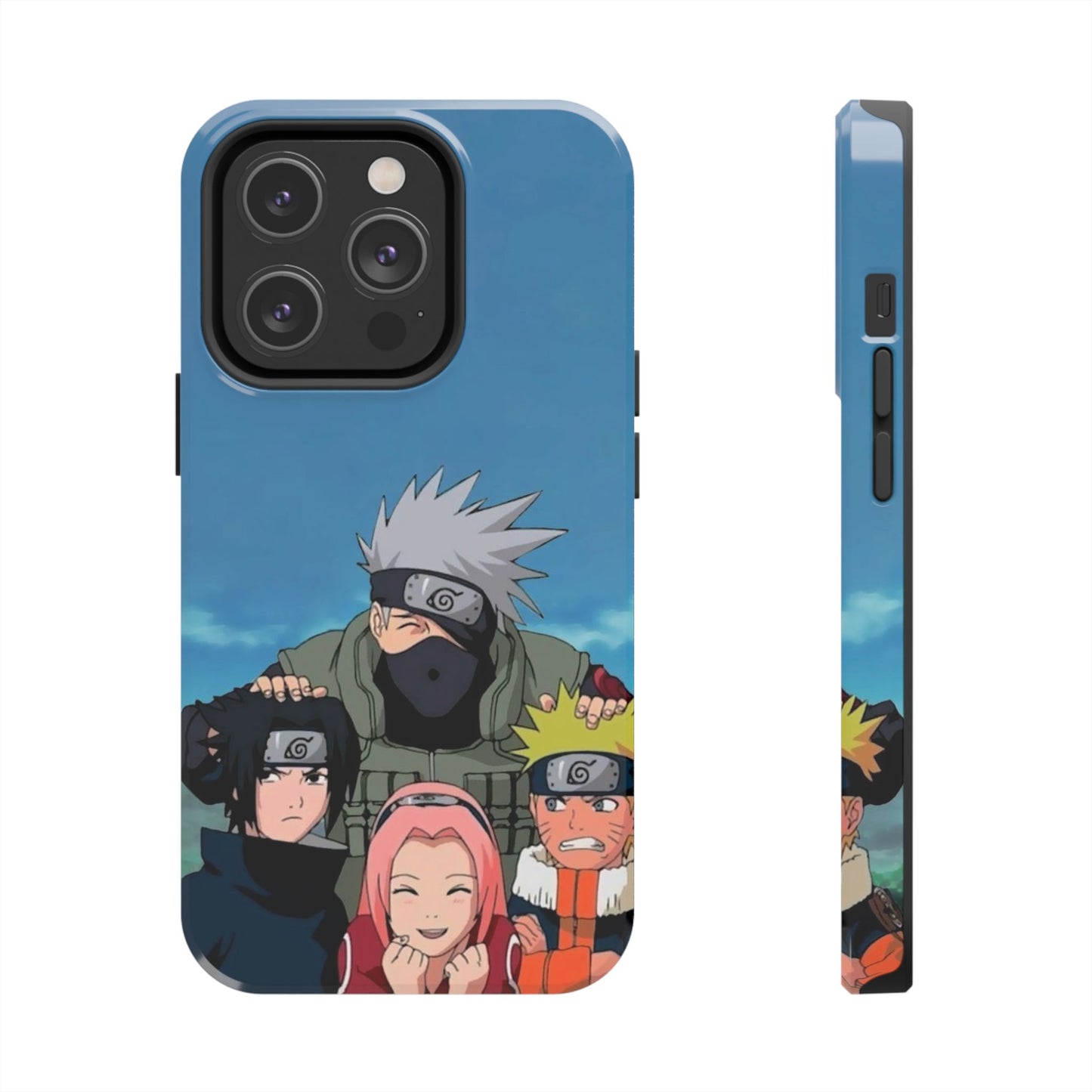 Anime Team Portrait Tough Phone Case — Cute Group Shield Design