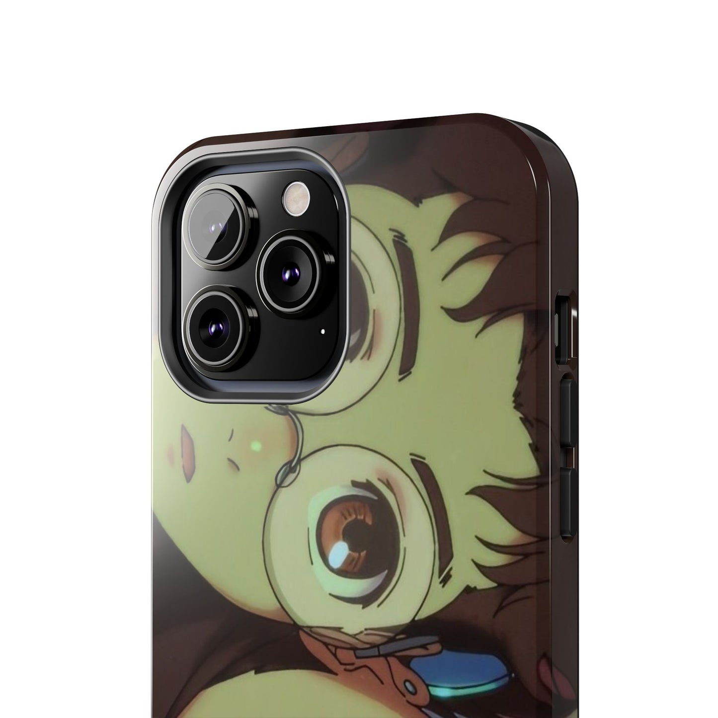 Anime Duo Tough Phone Case — Cute Chibi Sisters Protective Cover