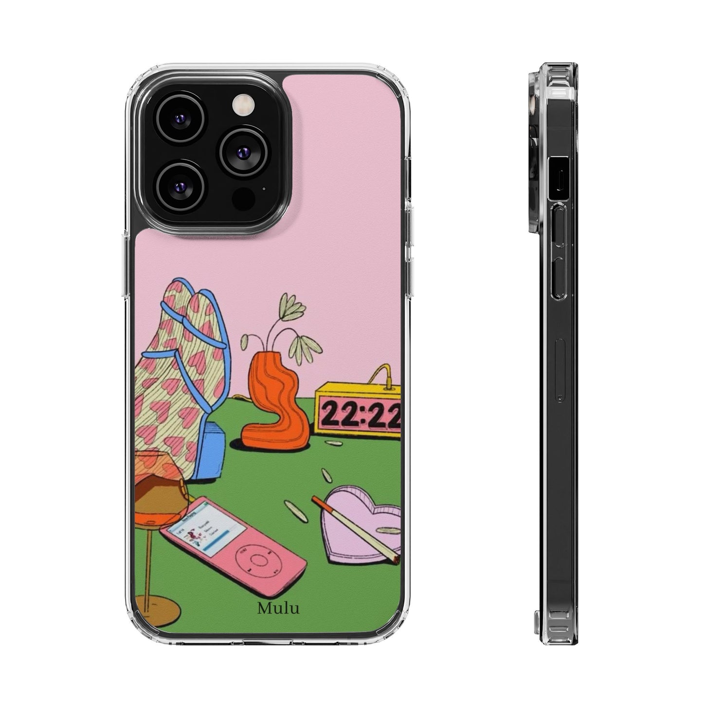 Clear Impact-Resistant Cases