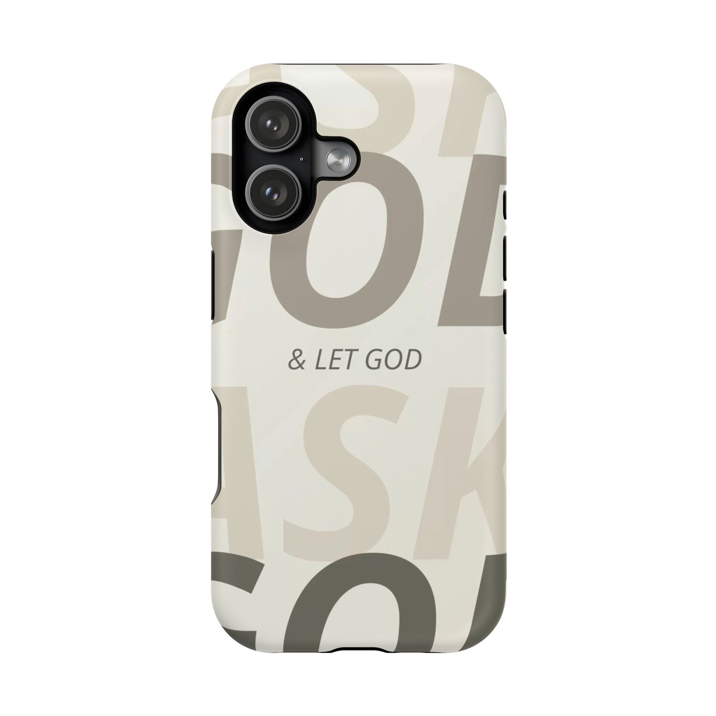 Protective iPhone Case — "Fold & Let God" Magnetic Impact-Resistant Phone Cover