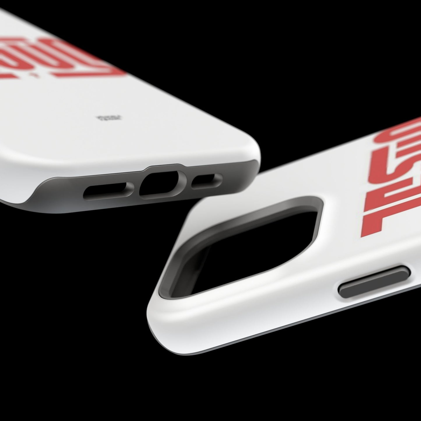 Jesus Magnetic Impact‑Resistant Phone Case — Bold Red Script Christian iPhone Cover