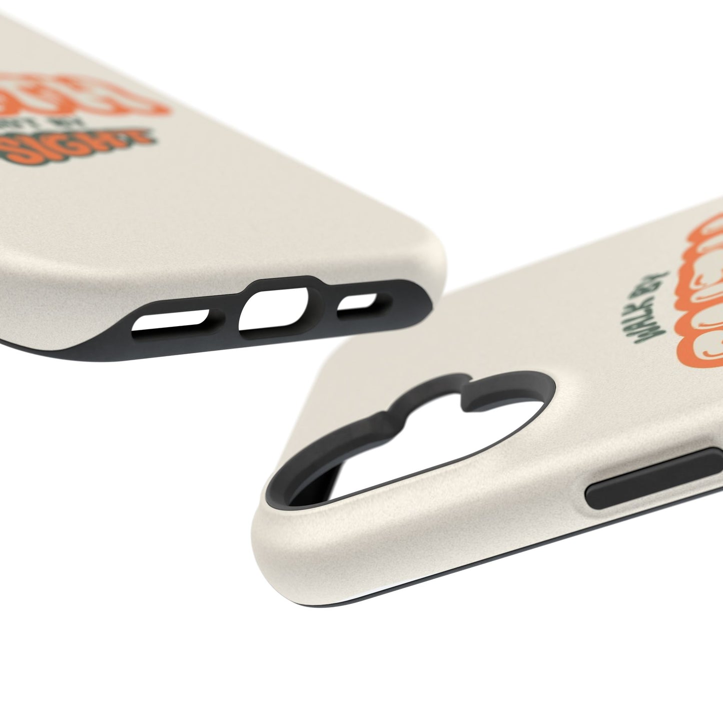 Magnetic Impact-Resistant Case — "Walk by Faith Not by Sight" Inspirational Phone Cover