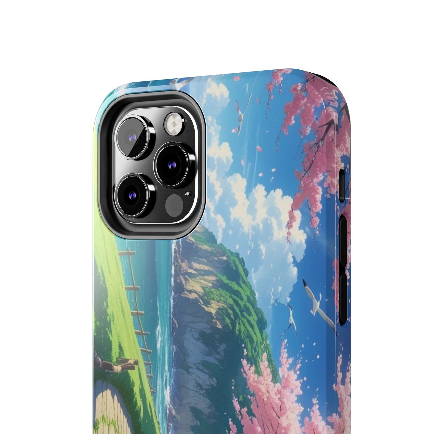 Tough Phone Case — Scenic Cherry Blossom Landscape Phone Cover