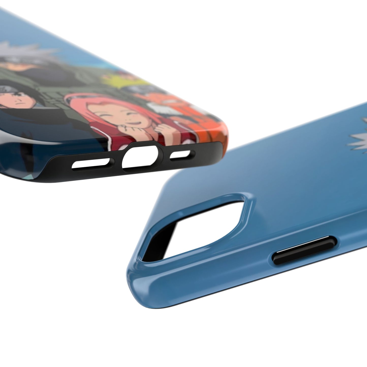 Anime Team Portrait Tough Phone Case — Cute Group Shield Design