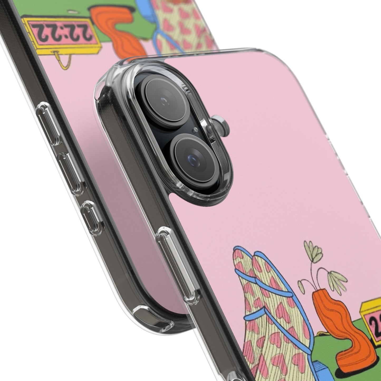 Clear Impact-Resistant Cases