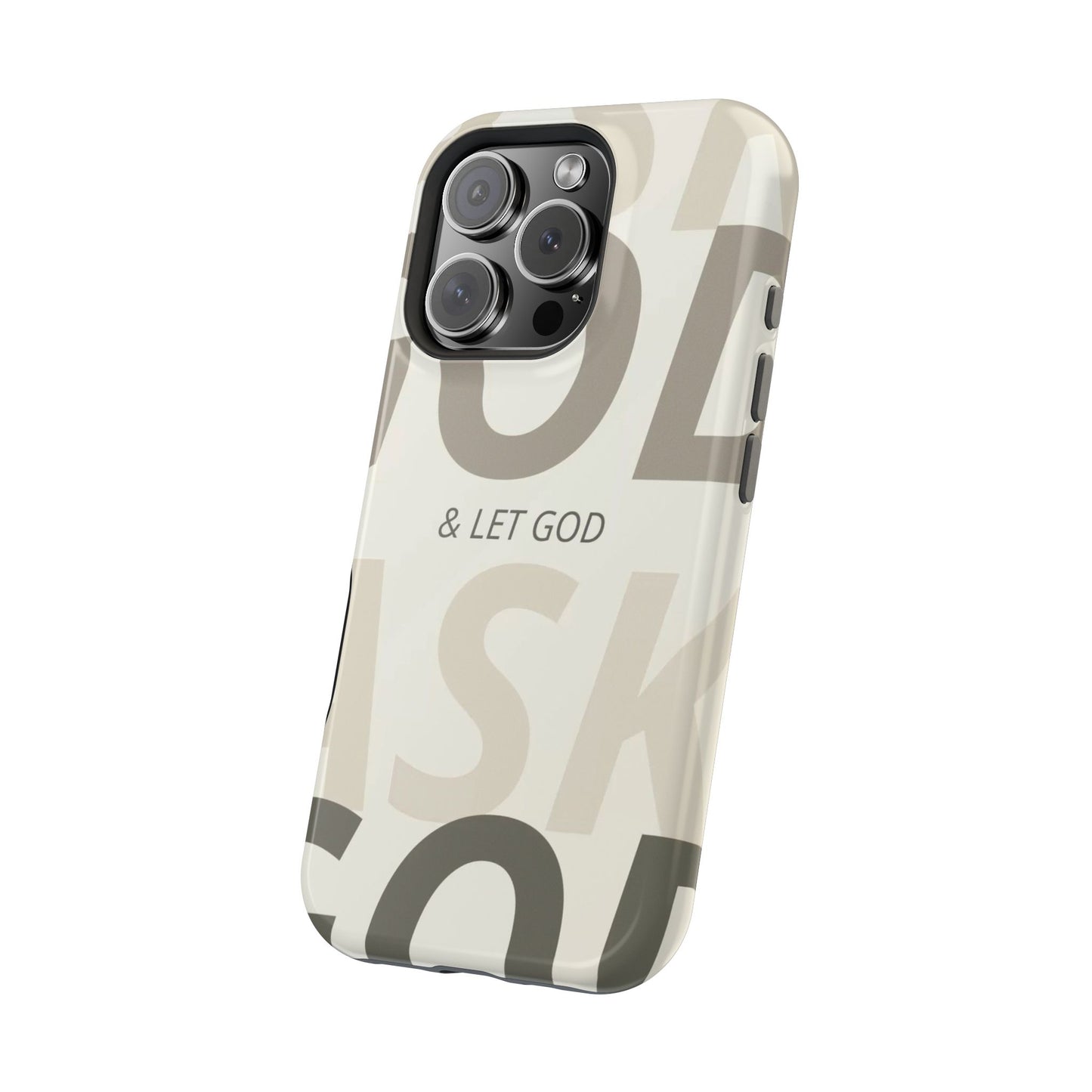 Protective iPhone Case — "Fold & Let God" Magnetic Impact-Resistant Phone Cover