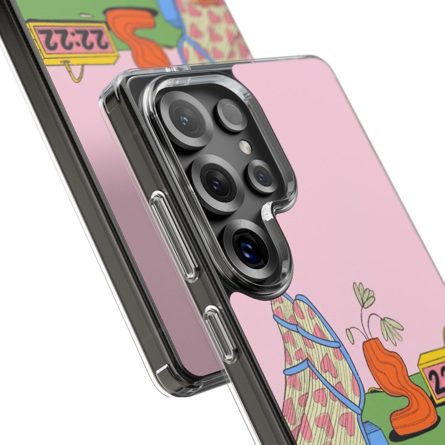 Clear Impact-Resistant Cases