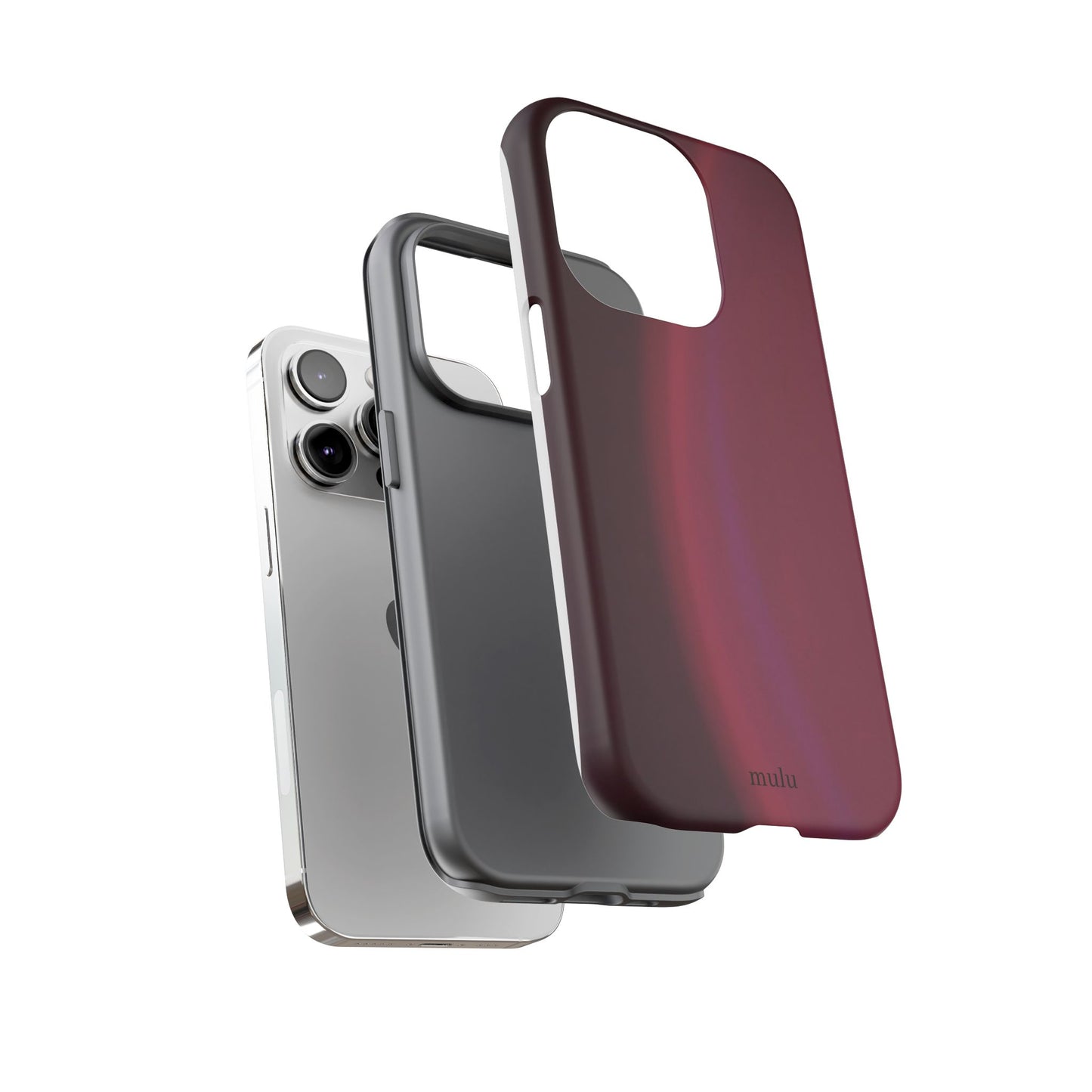 Maroon Gradient Phone Case - Tough Protective iPhone Cover