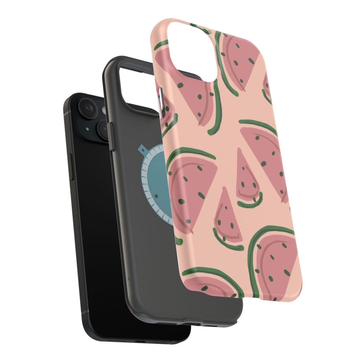 Watermelon Pattern Magnetic Impact-Resistant Phone Case
