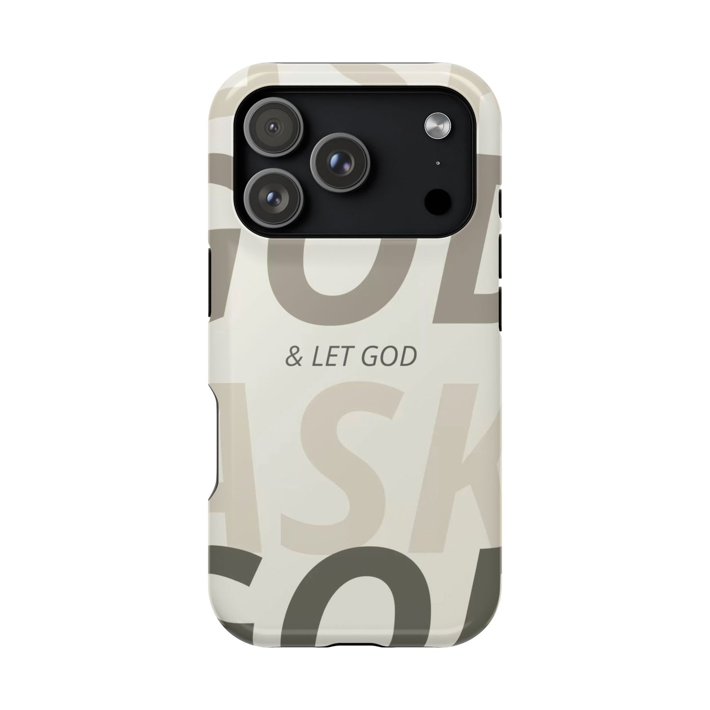 Protective iPhone Case — "Fold & Let God" Magnetic Impact-Resistant Phone Cover