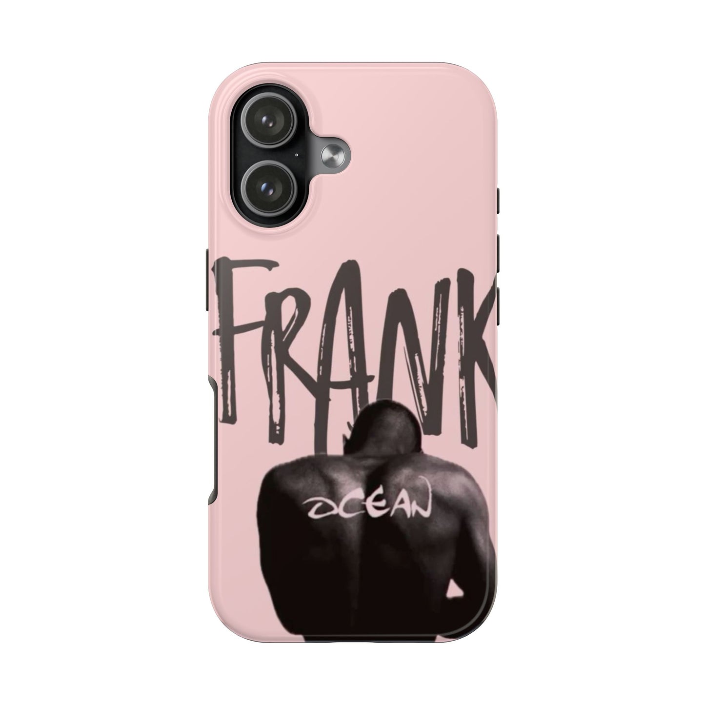 Frank Ocean Tough Phone Case — Pink Back Silhouette Design