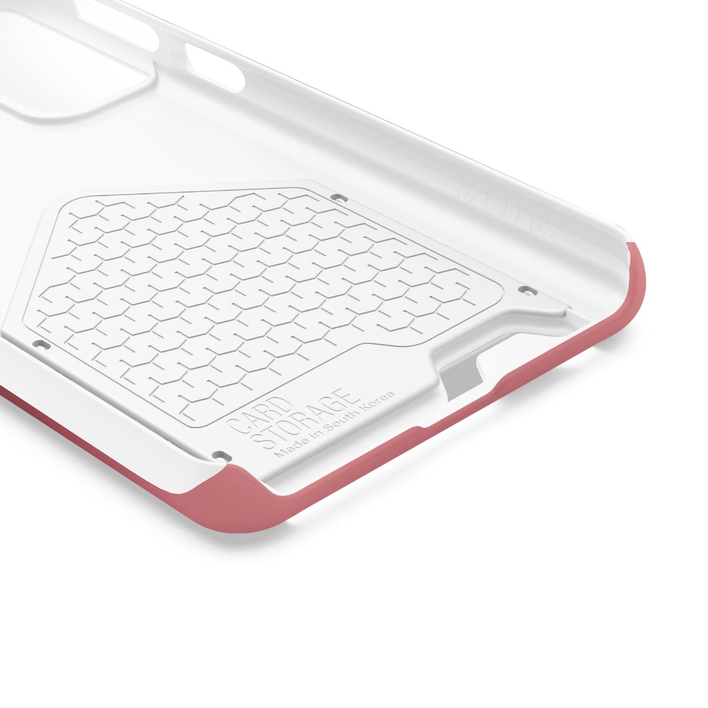 Slim Card-Holder Phone Case — Magnetic Red Wallet Cover