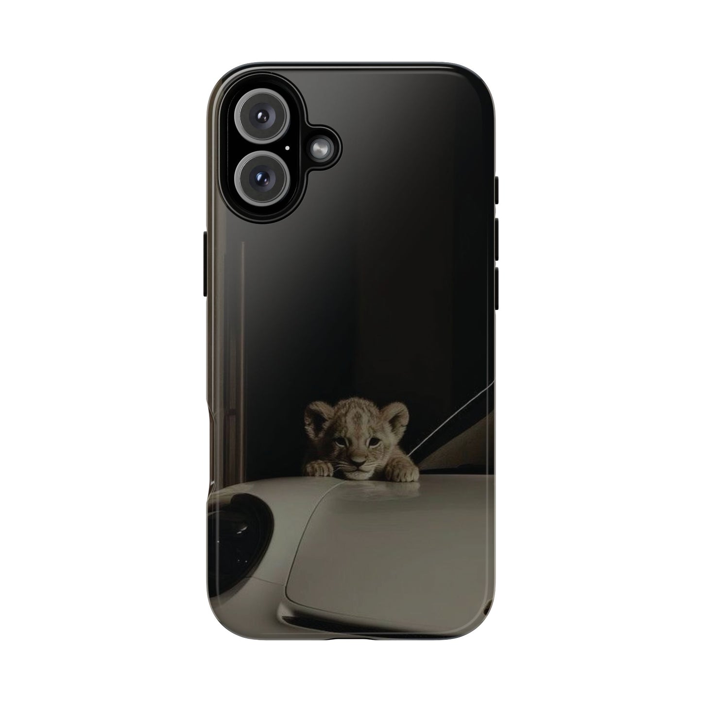 Lion Cub Phone Case — Tough Protective iPhone Cover